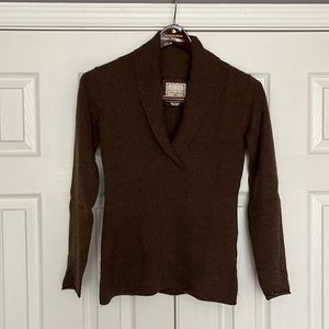 Old Navy Brown cashmere sweater